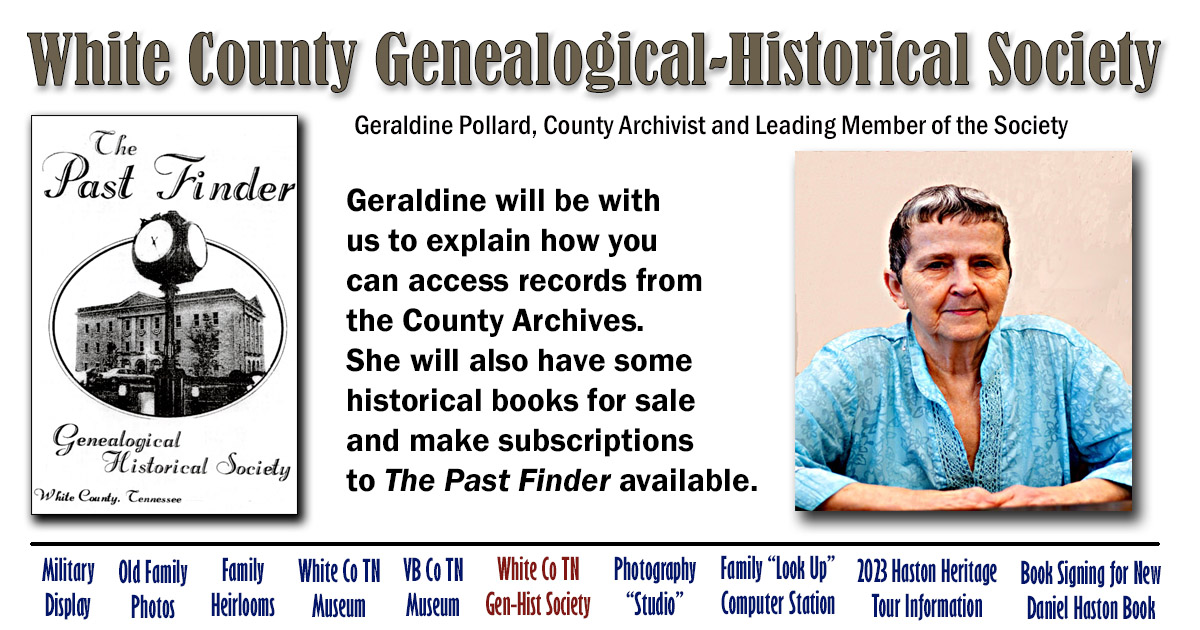 White County Gen-Hist Society - Geraldine